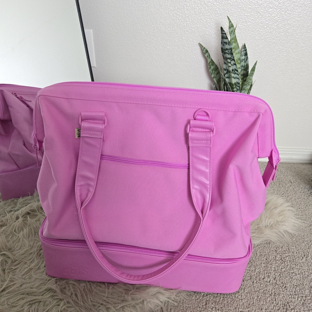 BÉIS Mini Weekender Bag - Berry
